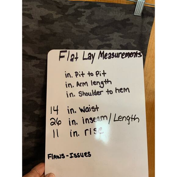 Spanx Camo Ankle Length Legging Gray Black Women's Size XL Workout Pants - Picture 6 of 6